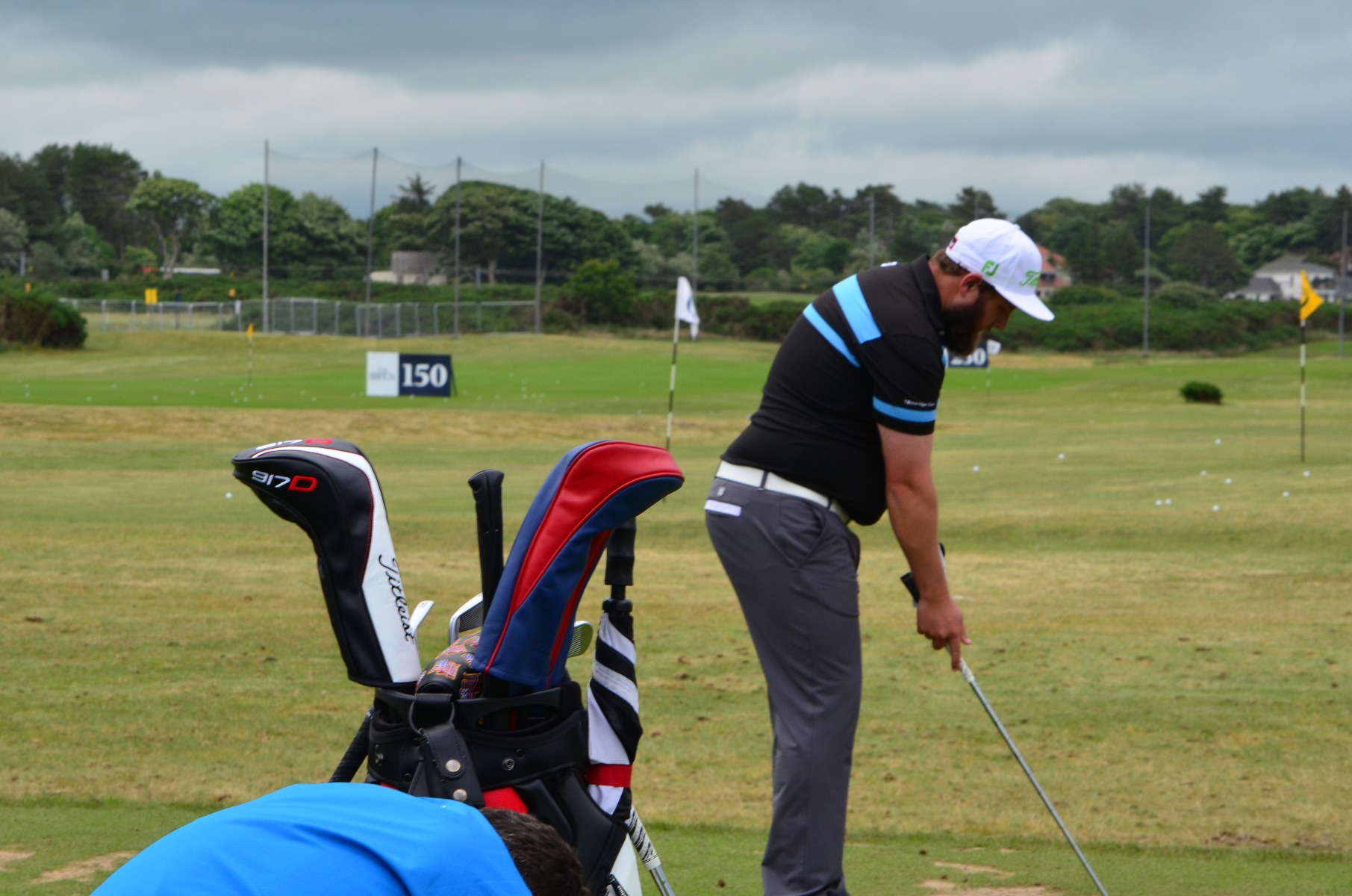 Andrew &#39;Beef&#39; Johnston on the range. 