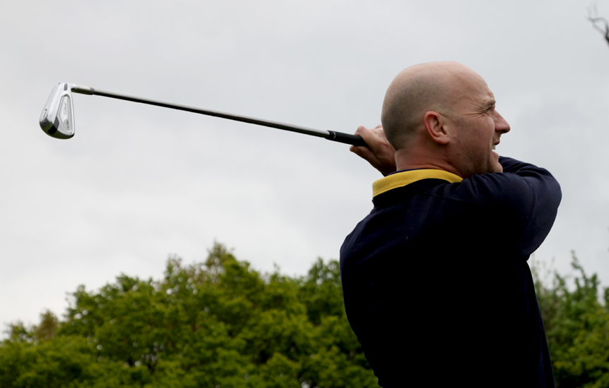 Simon Benton testing the C16.