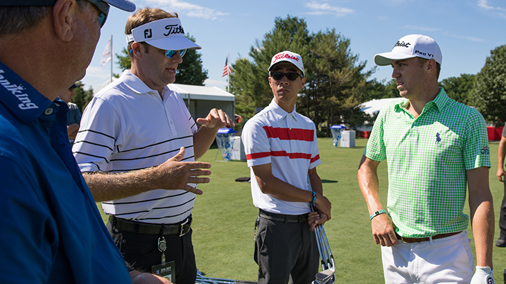 Chris and Marni discuss Justin&#39;s iron setup. 