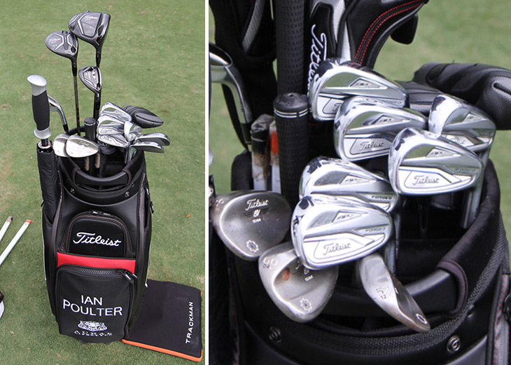 Scroll to take a look inside Ian&#39;s Titleist...